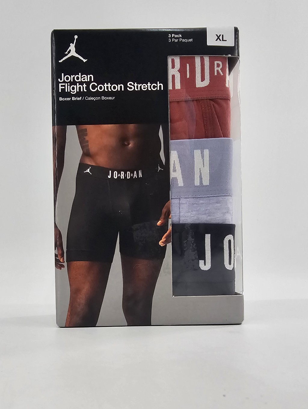 Jordan Flight Cotton Stretch Boxer Brief 3 Pack Men's Underwear